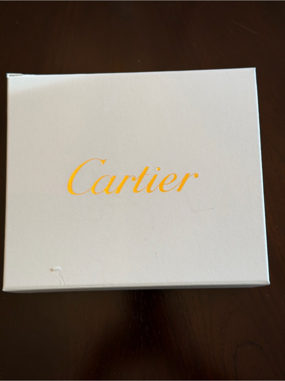 Cartier Red and Gold Jewelry Presentation Boxes - Picture 7 of 8